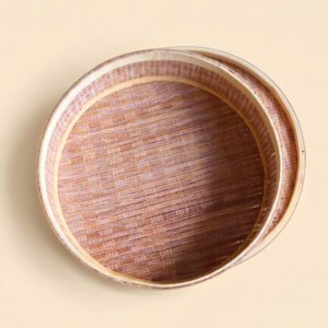 Round Wooden Basket
