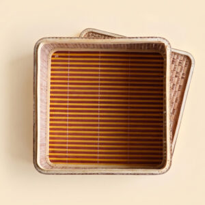 Square Wooden Basket