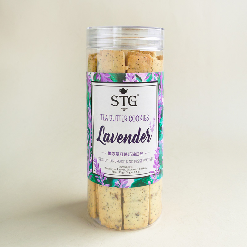 Tea Butter Cookies - Lavender